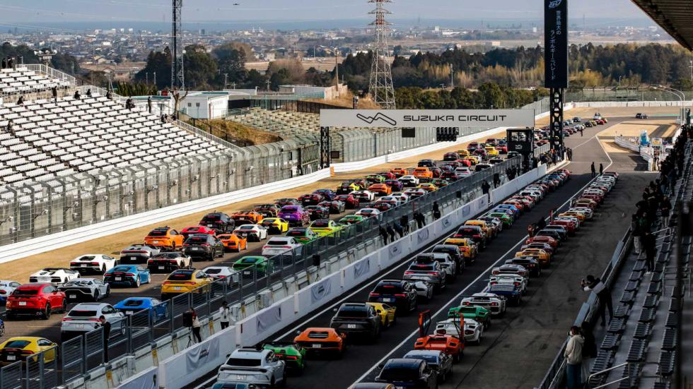 Η μεγαλύτερη μάζωξη Lamborghini στον κόσμο έγινε στη Suzuka!